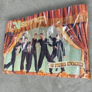 Y2K *nsync poster no strings attatched